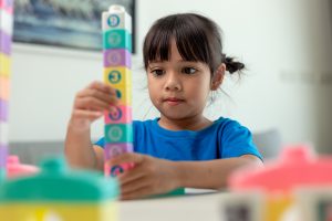 outdoor activities and learning during their daily daycare routine