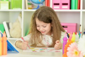 Toddlers enjoying creative play