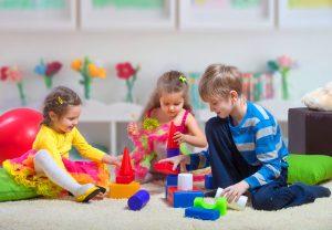 Comfortable nursery routine
