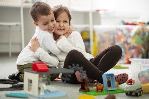 Child settling into nursery