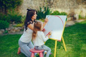 Outdoor preschool activity